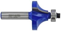Tivoly XT60642067811 bovenfrees, 1/4 rond, met geleiderail, diameter 32 mm, blauw
