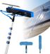 VEVOR 2-in-1 Telescopische Reinigingsborstel voor Zonnepanelen