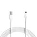 Amazon Basics USB-A naar Lightning-oplaadkabel, MFi-gecertificeerde oplader voor Apple iPhone 14, 13, 12, 11, X, Xs Pro, Pro Max, Plus, iPad, 3 m, wit