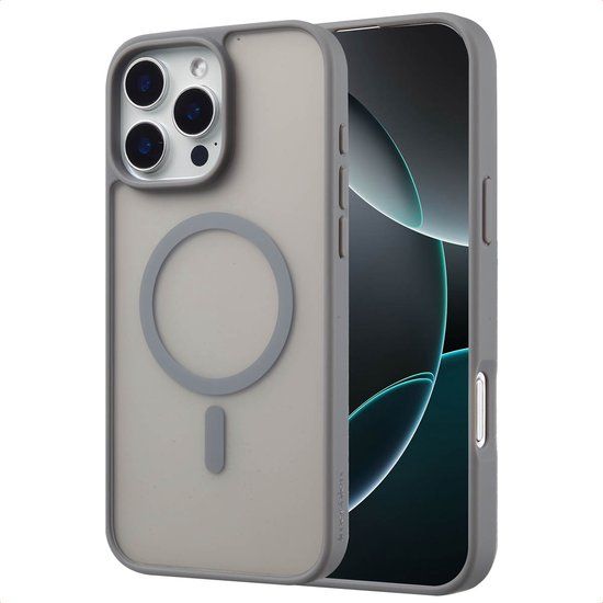 imoshion Color Guard Backcover met MagSafe voor de Apple iPhone 16 Pro - Grijs