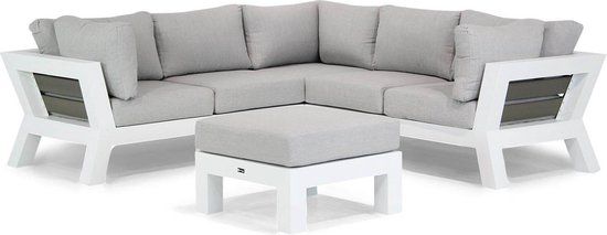Santika Furniture Santika Yovita loungeset 4-delig Wit