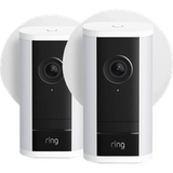 Ring Spotlight Camera Pro 2e Generatie Stekker Wit Duo Pack