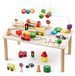 Omgoods - Table d'activités Montessori 7-en-1 pour Enfants
