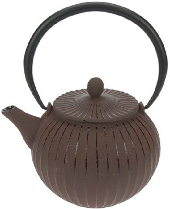 Cosy&Trendy Lantern Theepot - 1.2 l - Gietijzer - Bruin