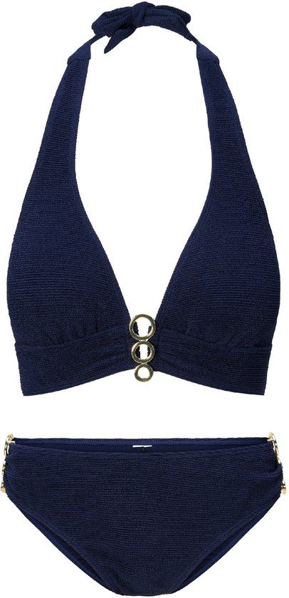 LingaDore Triangel Bikini Admiral Blue Blauw 38