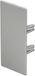 OBO Bettermann Eindstuk 60x130mm polyvinylchloride zuiver wit RAL 9010