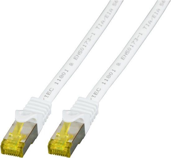 EFB Elektronik CAT6a sFTP kabel 0.25 meter Wit