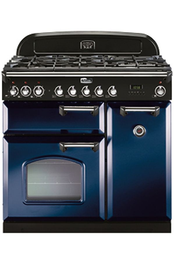 Falcon Classic Deluxe 90 - Fornuis - Blauw, Chroom