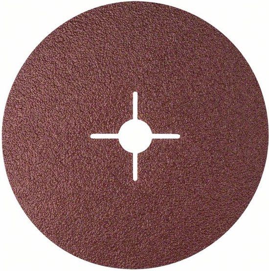 Bosch - Fiberschuurschijf voor haakse slijpmachine, korund 180 mm, 22 mm, 36