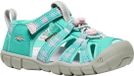 Keen Seacamp II Cnx Kindersandalen - Synthetisch/Rubber - Klittenband/Elastiek - Harde Zool - Maat 25/26 - Groen/Blauw