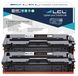 HP Cartouche de toner 415A W2030A (sans puce) pour HP M454, noir lot de 2