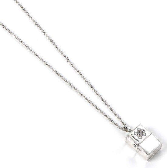 The Carat Shop Official Harry Potter Sterling Silver Hogwarts Trunk Necklace