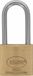 Amig Hangslot met 2 sleutels - 40 mm - messing - kofferslot