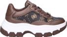 Guess Berret dames sneaker - Bruin multi - Maat 41