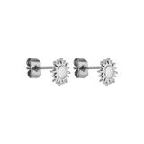 PURELEI Oorbellen Solea Zilver 18 karaat