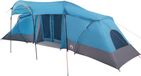 vidaXL Familietent 6-persoons Blauw en Grijs Polyester en Glasvezel