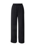 VILA wide-leg broek High-waist Black Beauty