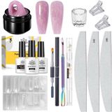 Born Pretty Builder Gel Set - HEMA-vrij - Polygel - 14 Stuks