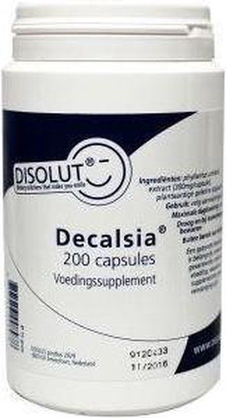 Disolut Decalsia 200 capsules