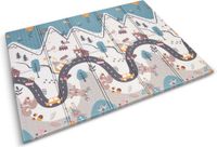 Nukido Opvouwbare schuimmat 200 x 150 x 1 cm Multicolor