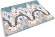 Nukido Opvouwbare schuimmat 200 x 150 x 1 cm Multicolor