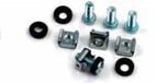 Datacom Montageset M6 (4 stuks: schroef, moer, ring)