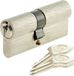 Yale Y252 06837 Dubbele profielcilinder 40 / 40mm