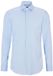Hugo Boss BOSS Hank slim fit overhemd - popeline - blauw - Strijkvriendelijk - Boordmaat: 41