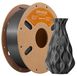 PLA filament pour imprimante 3D - PLA standard - 1,75 mm - Bobine de 1 kg - Faible retrait - Bien enroulé - Gris