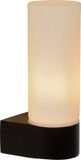 Lucide JESSE - Wandlamp Badkamer - 1xG9 - IP44 - Zwart