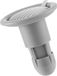 Merkloos Grijze siliconen anti-geur plug, terugstroombeveiliging voor vloerdrain, afdichtingshuls voor wasbak en lavabo, anti-verstopping filter, 1 stuk, geschikt voor badkamer en keuken.