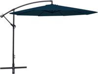 vidaXL Zweefparasol 3,5 m Marineblauw