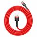 Baseus Cafule USB A naar Micro-USB B kabel 1m rood