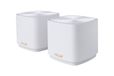 ASUS ZenWiFi XD5 (W-2-PK) Mesh WiFi 6 System - Dual-Band - White - 2-Pack