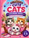 Premium Cute Cats Coloring Book: 30 Adorable Cat Designs for Kids Ages 3–8