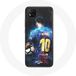 Maniacase Etui voor Xiaomi Redmi 9C Lionel Messi FCB Barcelona Voetbal Club