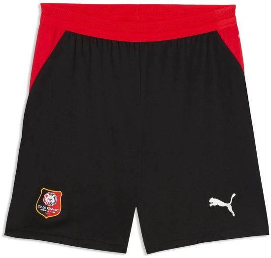 PUMA Stade Rennais 26/27 short voor Heren, Zwart/Rood, Maat L