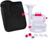 NUVO jHorn wit-roze kinder blaasinstrument in Bb lichtgewicht met draaiventielen