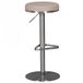 WOHNLING Barkruk Kunstleer Taupe 82 cm