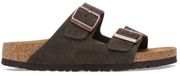 Birkenstock Arizona Suède Marron Semelle Étroite Unisexe Pantoufle - Taille 45