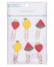 Kreativ Papirclips Citron 6 stk.