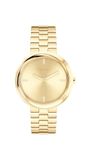 Calvin Klein analoog dameshorloge met gedraaide lunette en roestvrijstalen armband - 25100151