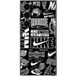 Nike Housse Samsung Galaxy S25 Ultra Nike air logo Download Nike Graffiti Noir et blanc Maniacase