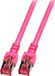EFB Elektronik Techtube Pro - Internetkabel S/FTP CAT6 - Roze - 15 meter