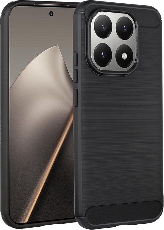 imoshion Brushed Backcover voor de Xiaomi 15T - Zwart