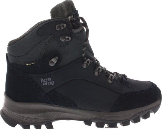 Hanwag Banks Lady GTX - Wandelschoenen - Navy / Asphalt - Maat 40