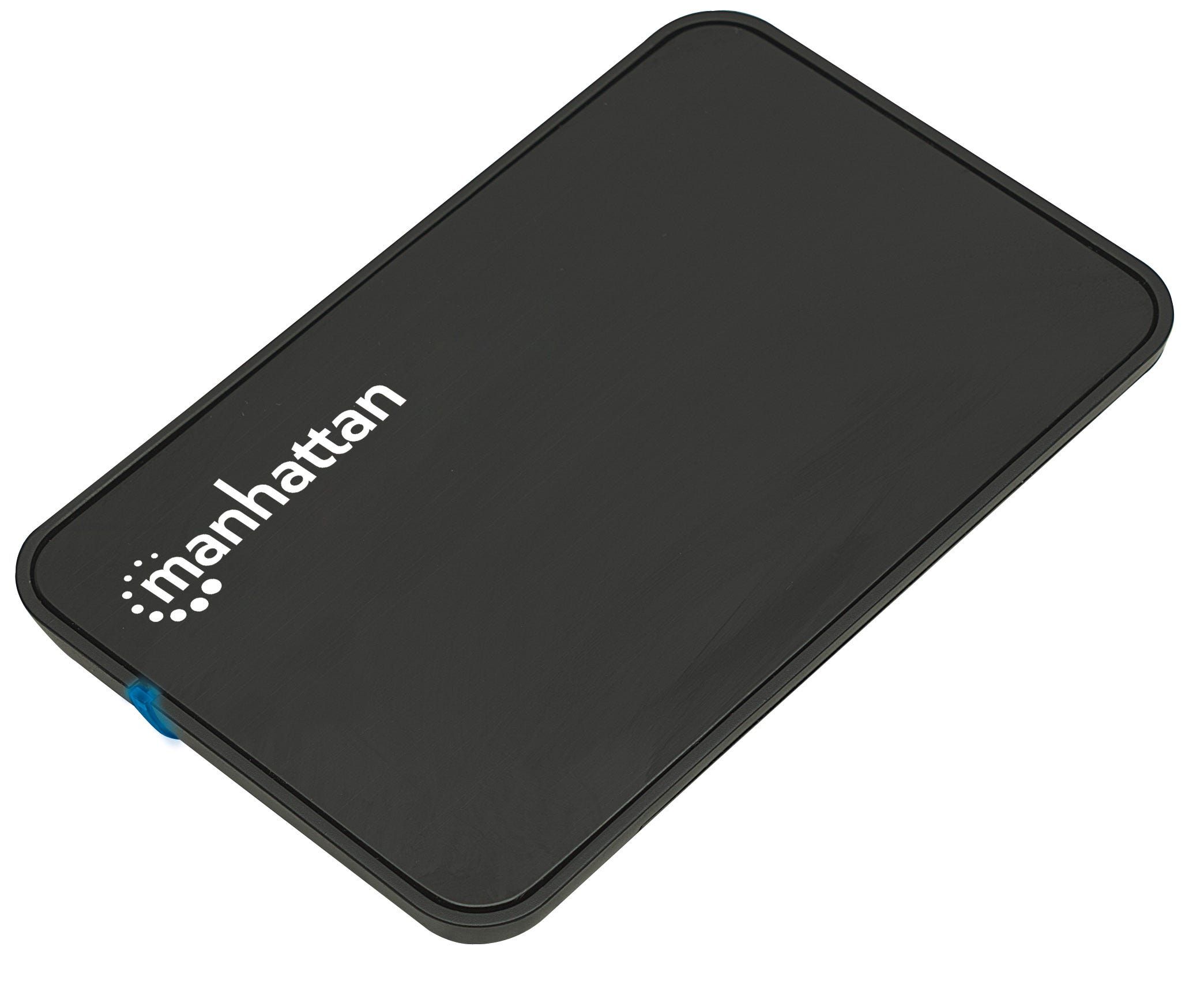 MANHATTAN 130042 - Behuizing voor opslagstations - Zwart