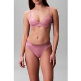Calvin Klein Lightly Lined Wirefree Bra Soft Mauve