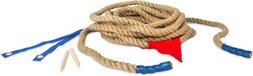BS Toys Touwtrekken Spel - 10 Meter Touw - Rood