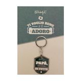Mr. Wonderful Mr. Wonderful – kaart met sleutelhanger – Papa, Du bist alles tegoedbon, meerkleurig, Estandar